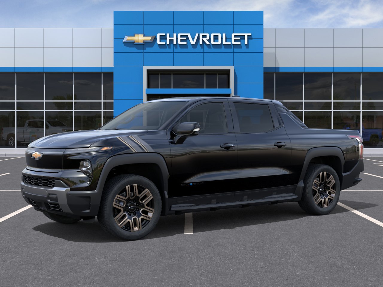 New 2026 Chevrolet Silverado EV LT w/ LPO, Bronze Package AWD/4WD image 2