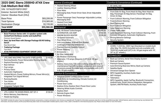 Used 2025 GMC Sierra 2500 AT4X AWD/4WD image 29