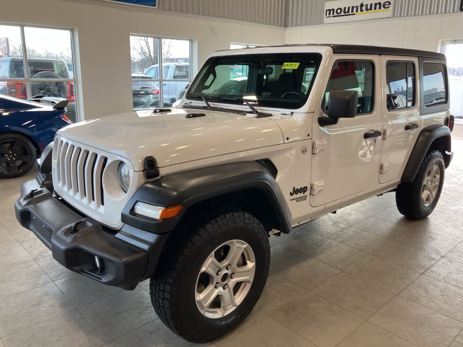 Used 2021 Jeep Wrangler Unlimited Sport w/ Dual Top Group