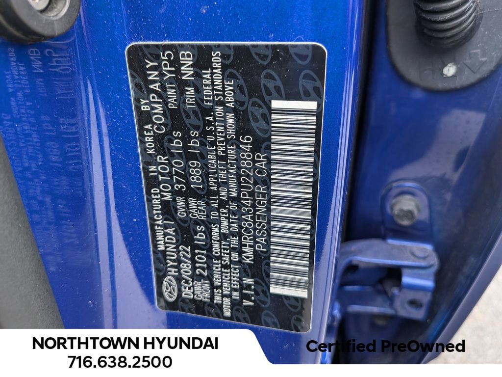 Certified 2023 Hyundai Venue Limited w/ Cargo Package image 39