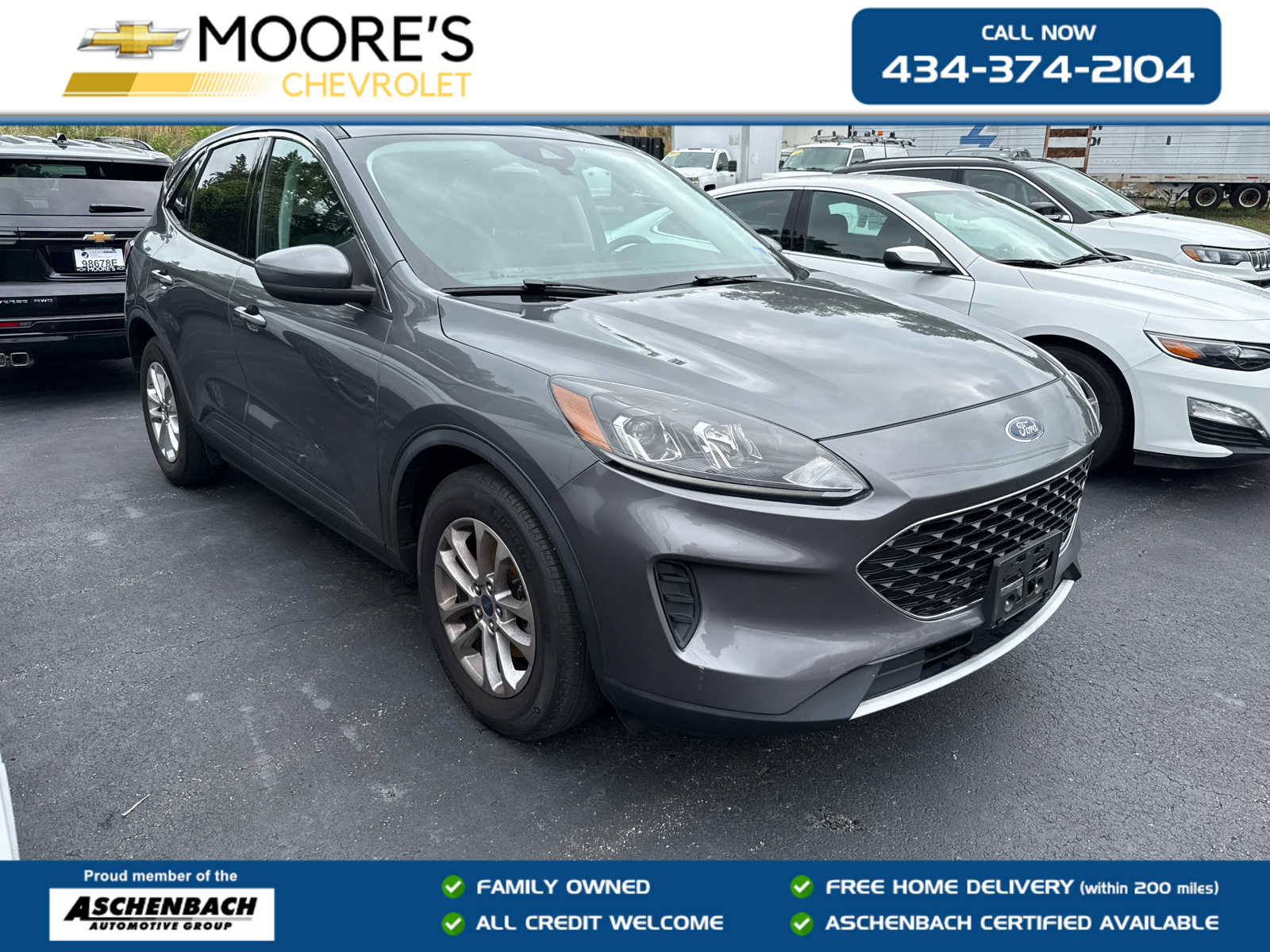 Used 2021 Ford Escape SE w/ Convenience Package