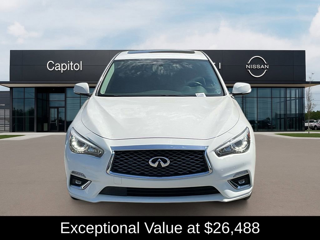 Used 2022 INFINITI Q50 Luxe w/ Cargo Package image 2