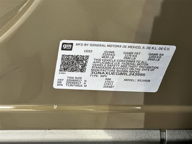 Certified 2024 Chevrolet Equinox LT AWD/4WD image 32