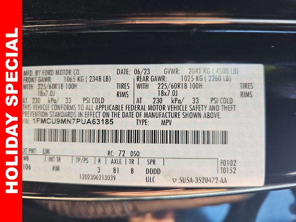 Used 2023 Ford Escape ST-Line image 42