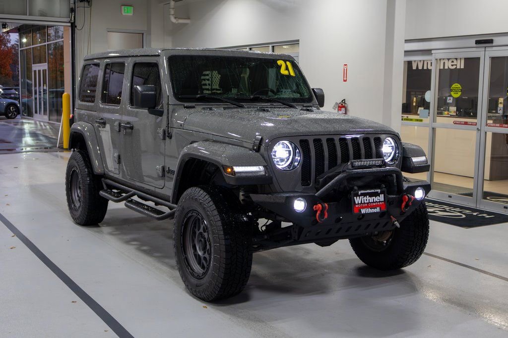 Used 2021 Jeep Wrangler Unlimited Sahara image 5