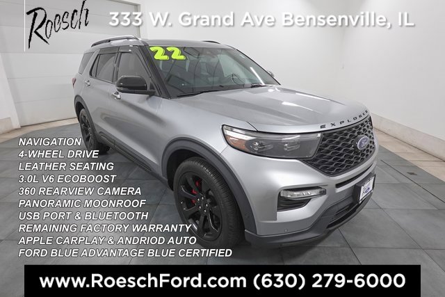Certified 2022 Ford Explorer ST w/ Equipment Group 401A
