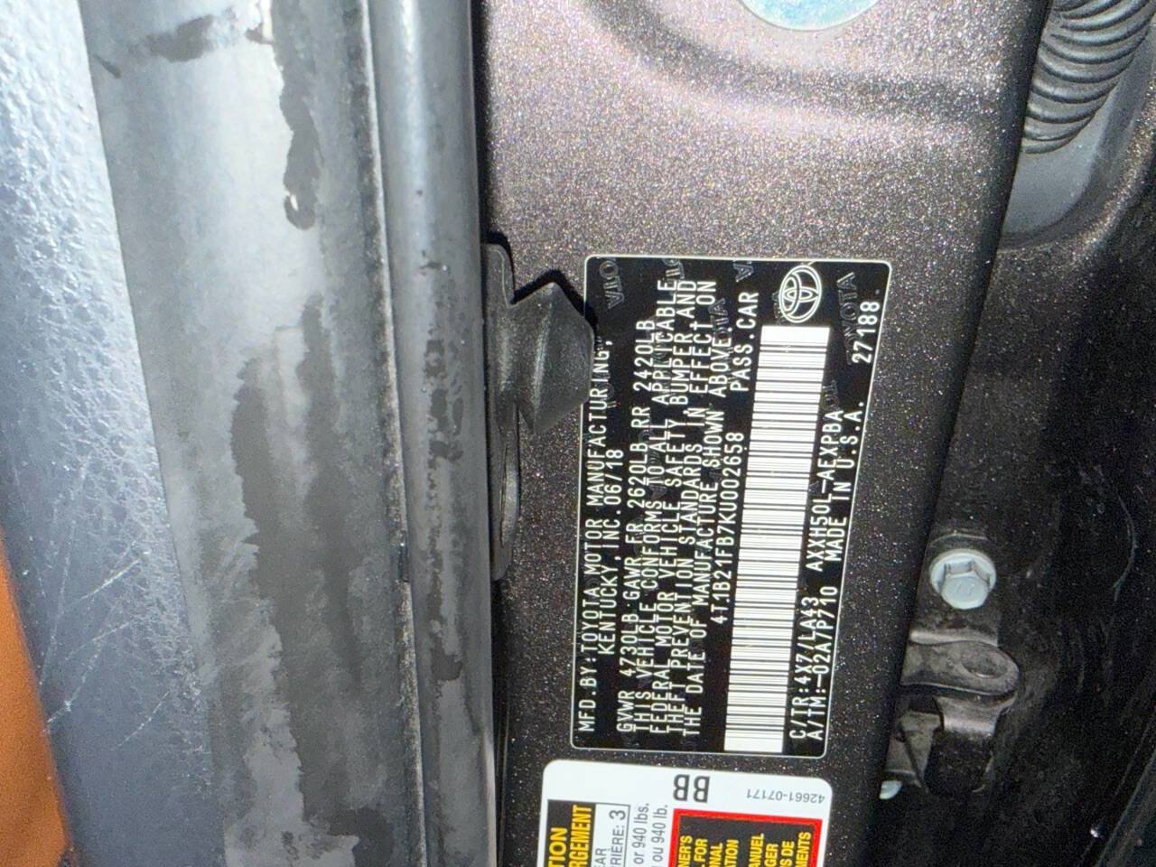 Used 2019 Toyota Avalon Limited w/ Advanced Safety Package image 32