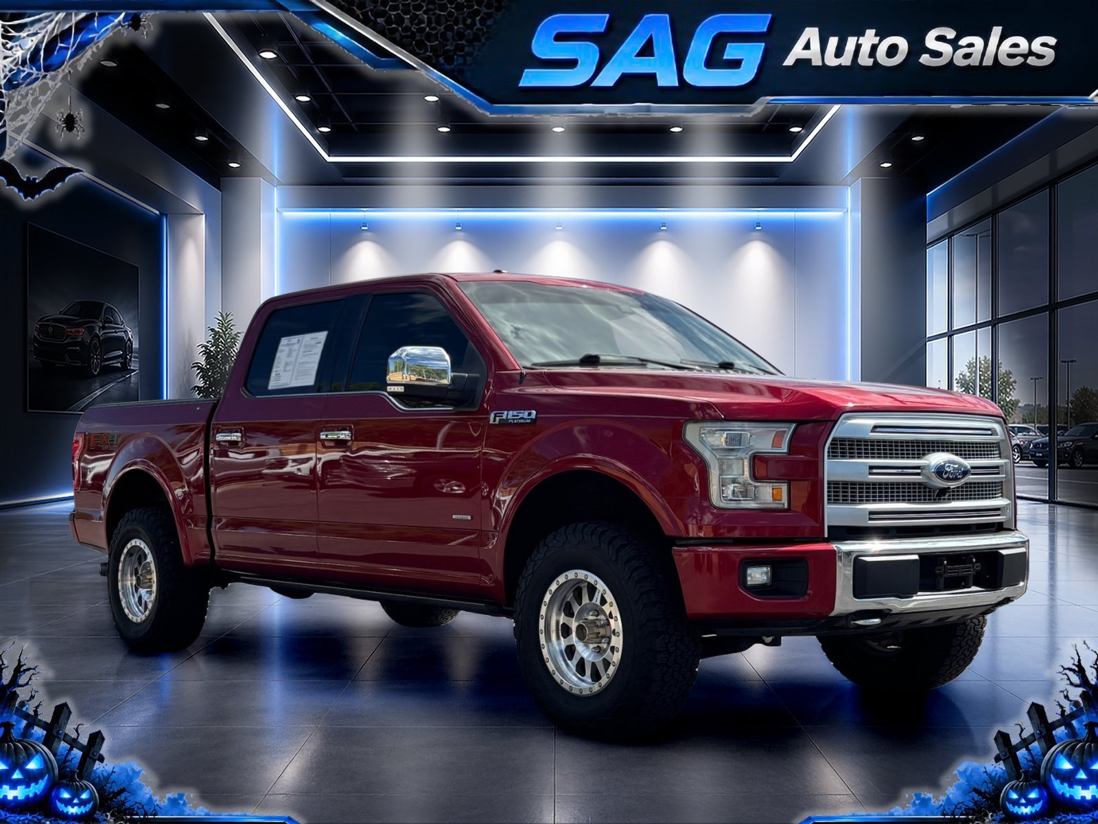 Used 2015 Ford F150 Platinum w/ Equipment Group 701A Luxury AWD/4WD image 1