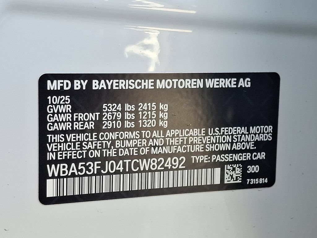 New 2026 BMW 530i xDrive w/ Convenience Package AWD/4WD image 19