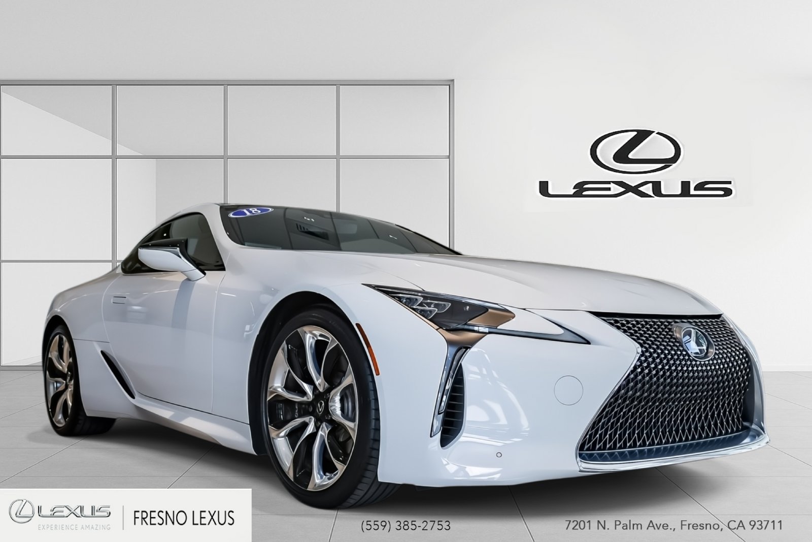 Used 2018 Lexus LC 500 Coupe w/ Sport Package RWD image 1