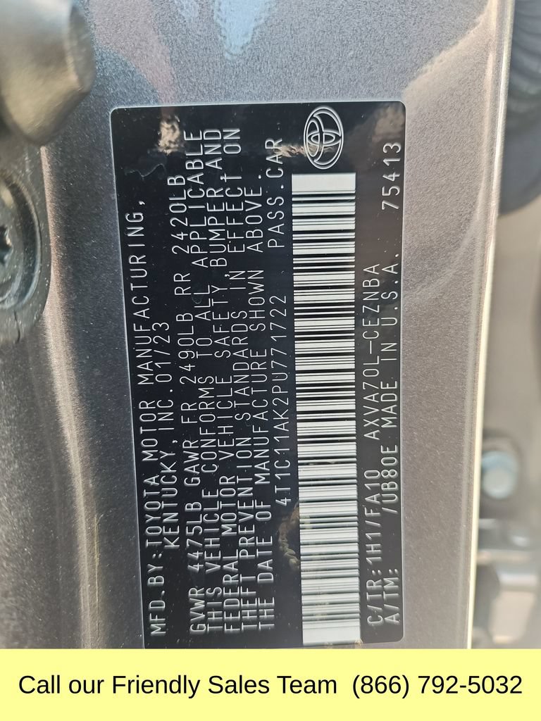 Certified 2023 Toyota Camry LE FWD image 27