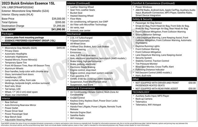 Used 2023 Buick Envision Essence image 41