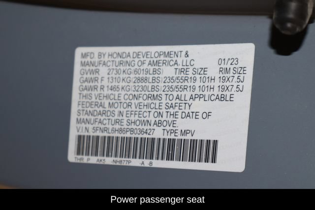 Used 2023 Honda Odyssey Touring image 40