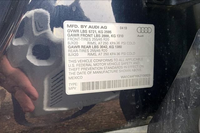 Used 2019 Audi SQ5 Prestige w/ Prestige Package image 34