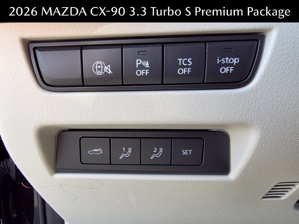 New 2026 MAZDA CX-90 3.3 Turbo S w/ Premium Plus AWD/4WD image 25