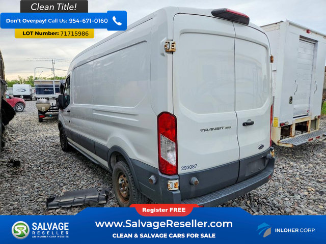 Used 2018 Ford Transit 350 148 Medium Roof w/ Exterior Upgrade Package RWD image 3