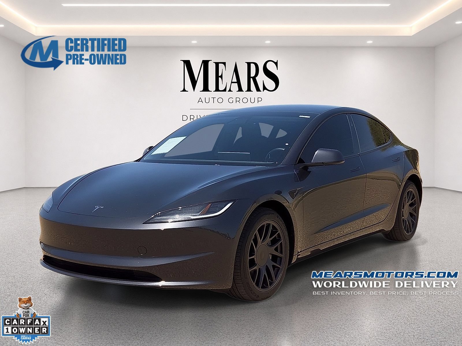 Used 2025 Tesla Model 3 Long Range AWD/4WD image 1