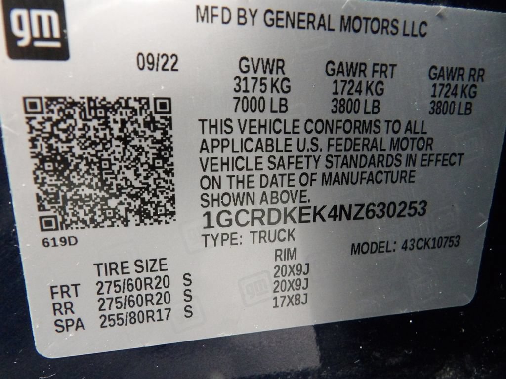 Used 2022 Chevrolet Silverado 1500 LT AWD/4WD image 58