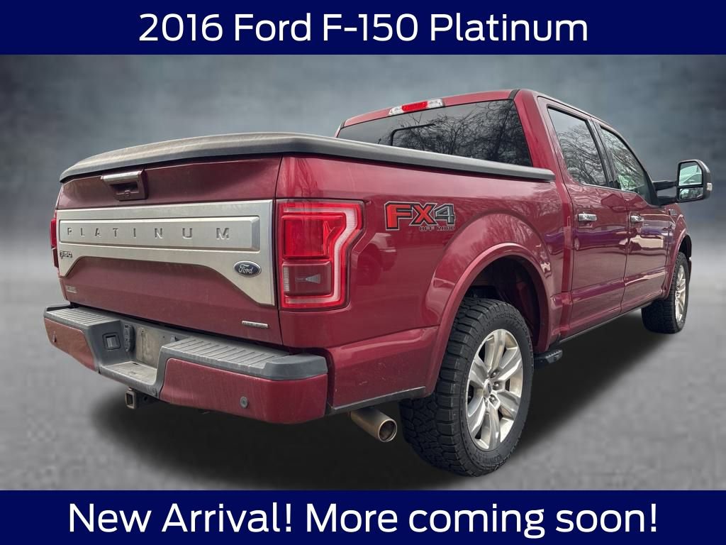 Used 2016 Ford F150 Platinum w/ Equipment Group 701A Luxury image 4