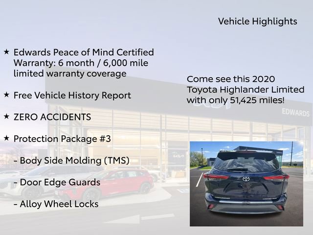 Used 2020 Toyota Highlander Limited w/ Protection Package #3 AWD/4WD image 11