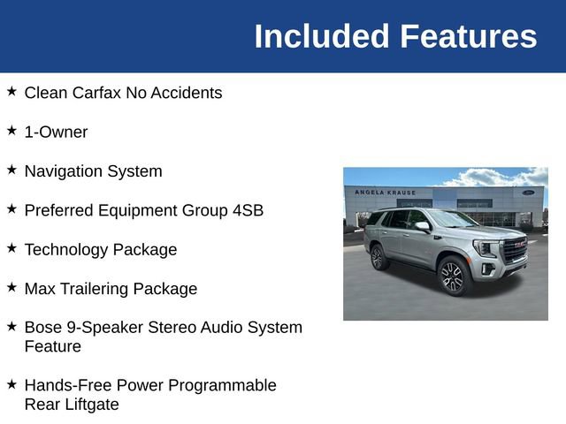 Used 2024 GMC Yukon AT4 w/ Technology Package AWD/4WD image 5