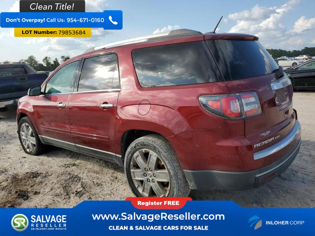 Used 2017 GMC Acadia Limited SLT image 3