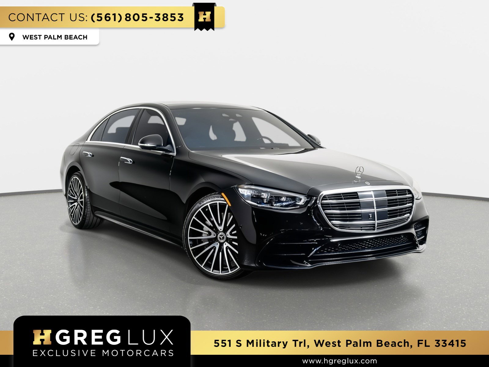 Used 2022 Mercedes-Benz S 580 4MATIC Sedan w/ AMG Line Package image 1