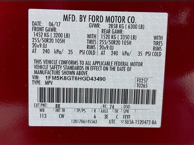 Used 2017 Ford Explorer Sport image 33