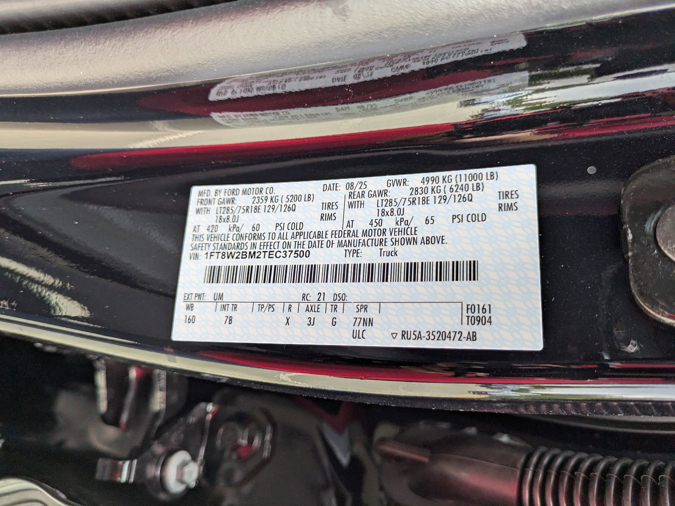 New 2026 Ford F250 Platinum w/ Tremor Off-Road Package image 46