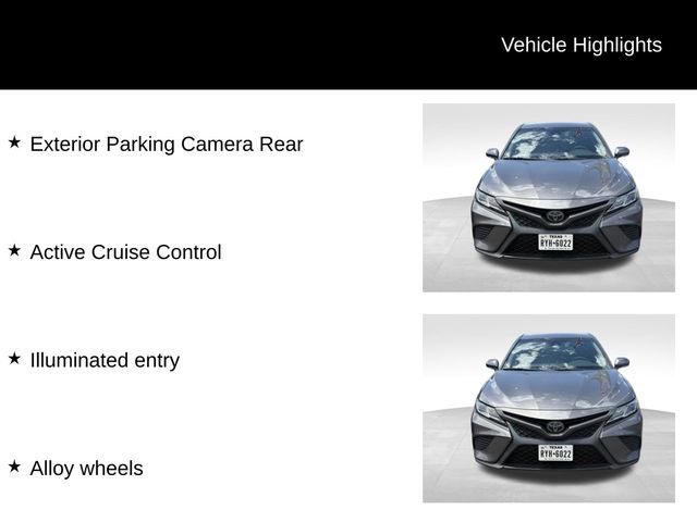 Used 2018 Toyota Camry SE w/ Audio Package FWD image 11