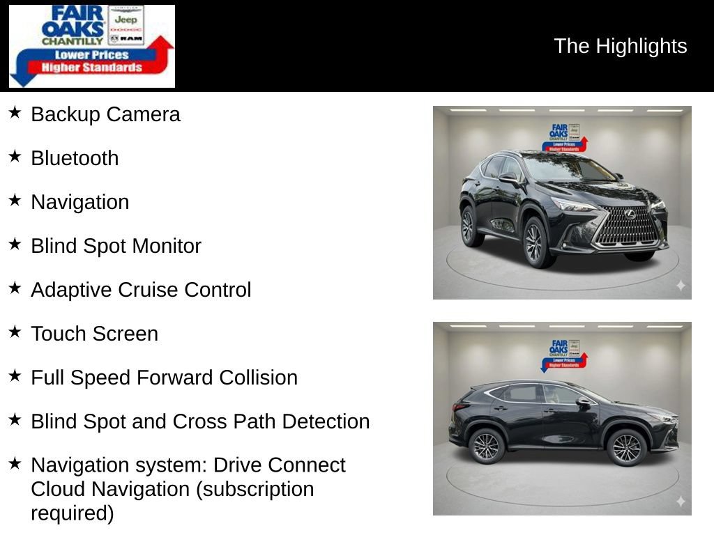 Used 2024 Lexus NX 350h AWD w/ Cold Area Package image 2