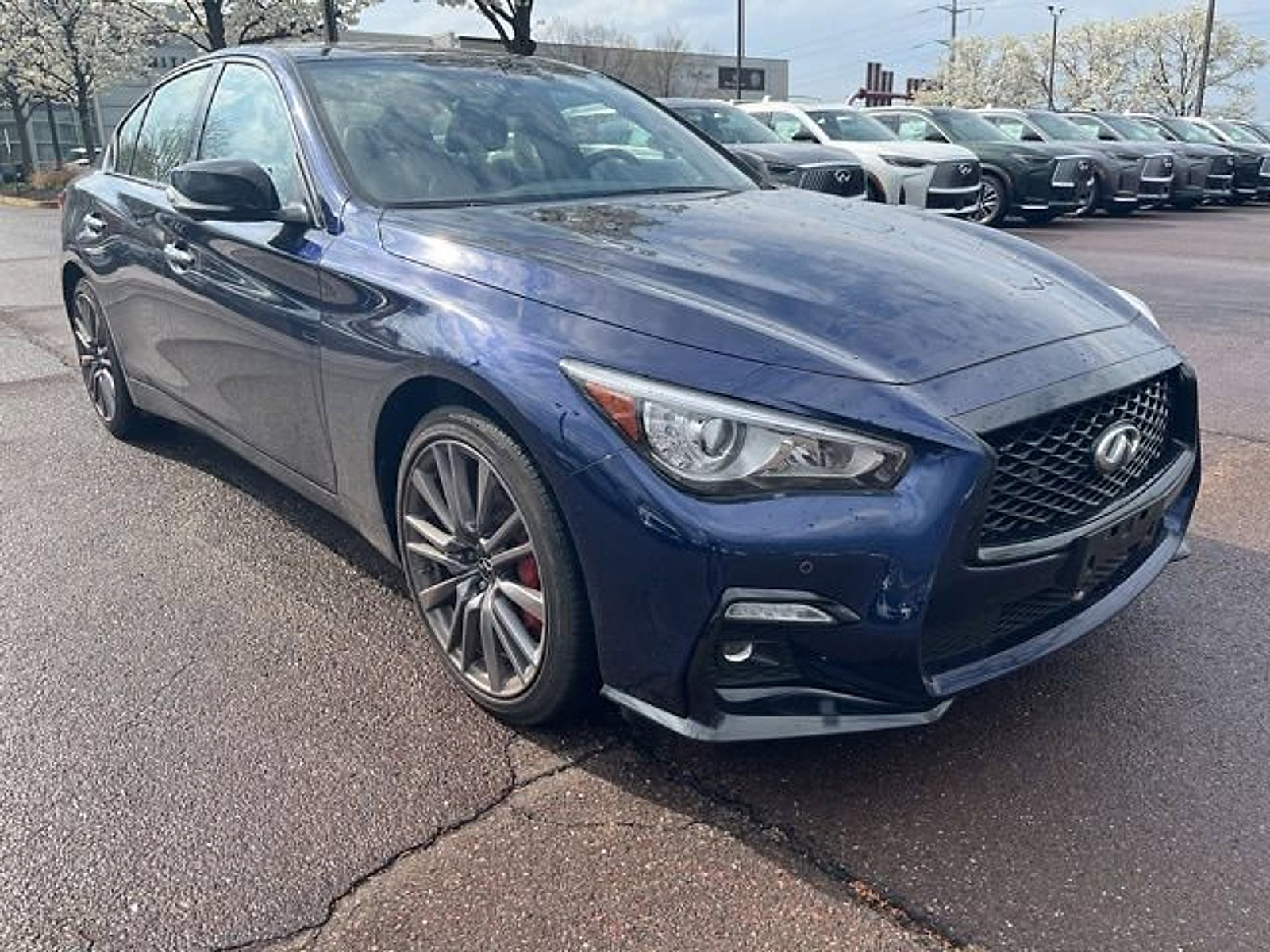 Used 2023 INFINITI Q50 Red Sport 400