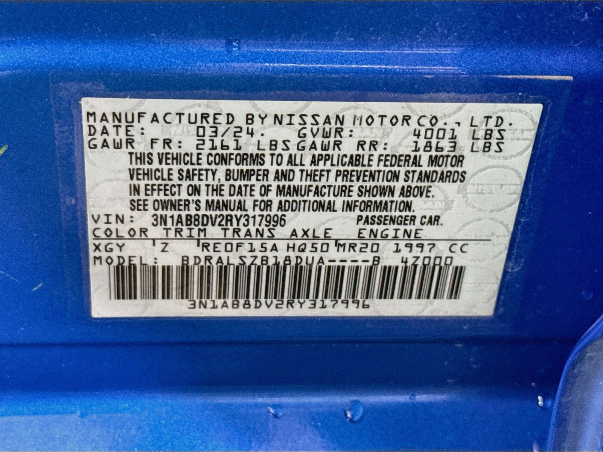 Used 2024 Nissan Sentra SR w/ SR Premium Package FWD image 40