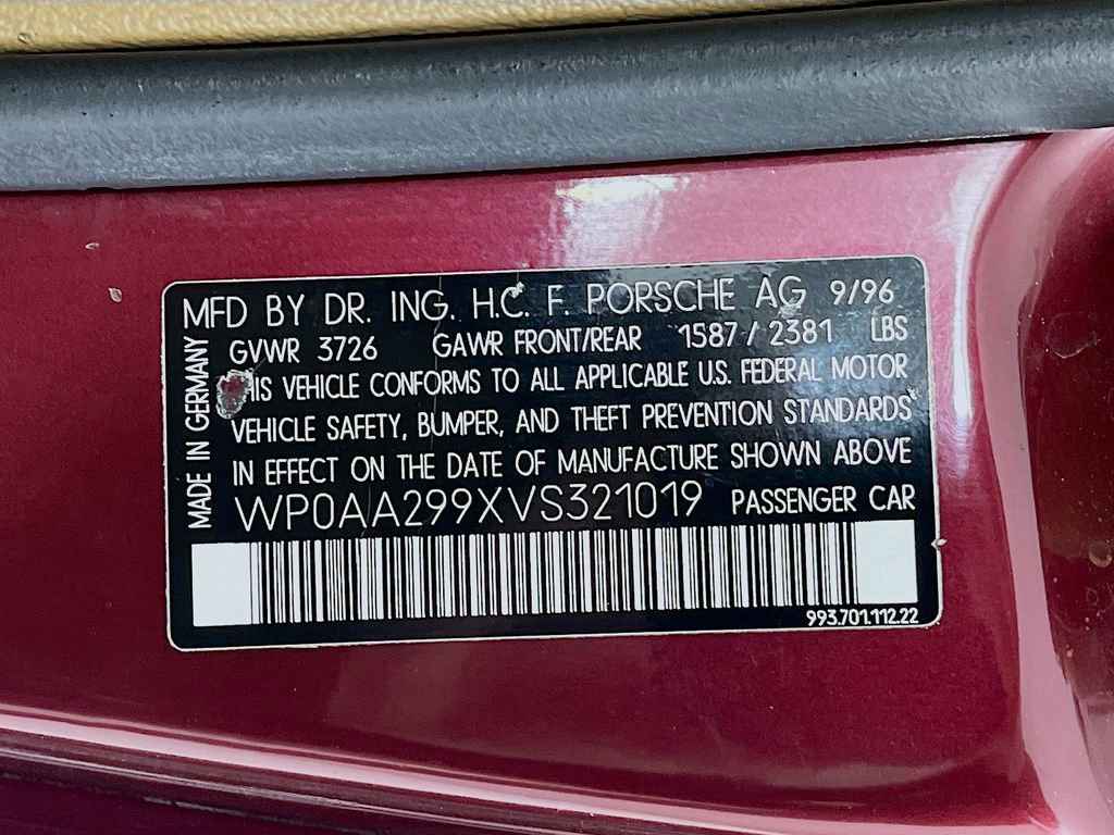 Used 1997 Porsche 911 Carrera image 21