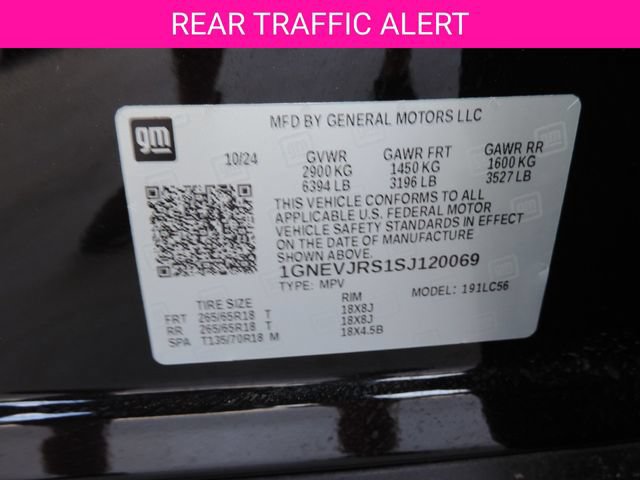 Certified 2025 Chevrolet Traverse Z71 AWD/4WD image 16