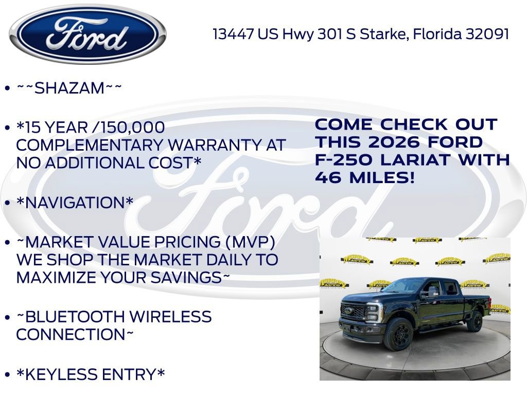New 2026 Ford F250 Lariat image 5
