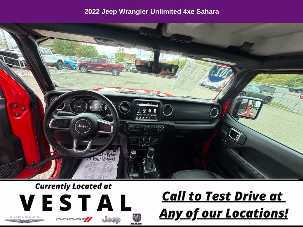 Used 2022 Jeep Wrangler Unlimited Sahara AWD/4WD image 18