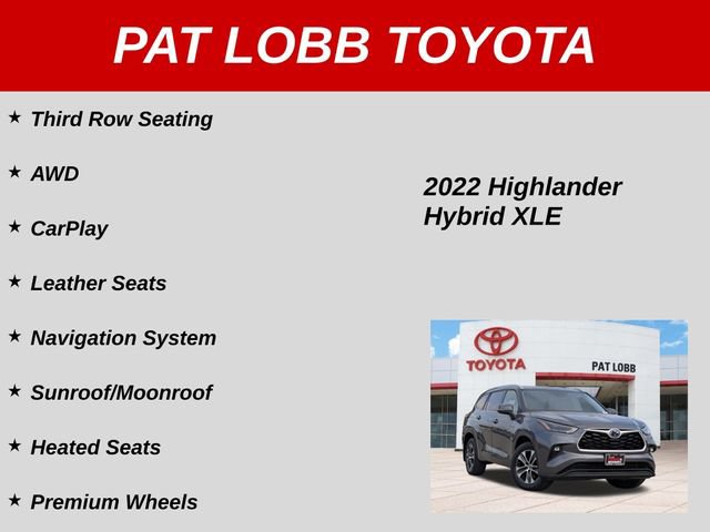 Used 2022 Toyota Highlander XLE AWD/4WD image 40