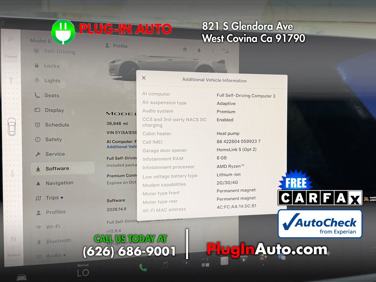 Used 2021 Tesla Model S Long Range AWD/4WD image 31