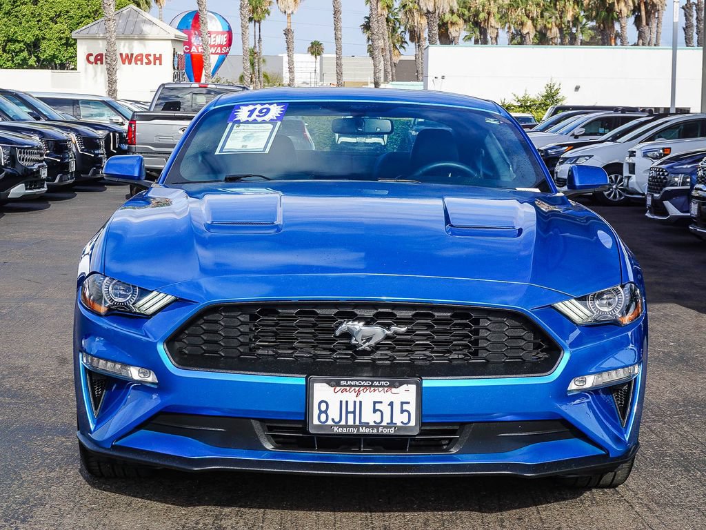 Used 2019 Ford Mustang Premium w/ Wheel & Stripe Package RWD image 2