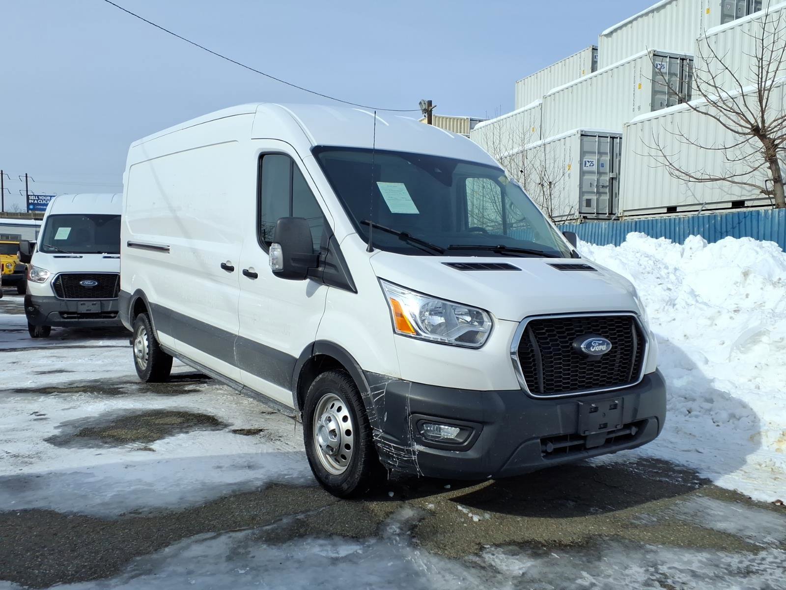 Used 2022 Ford Transit 250 Medium Roof AWD w/ Interior Upgrade Package image 1