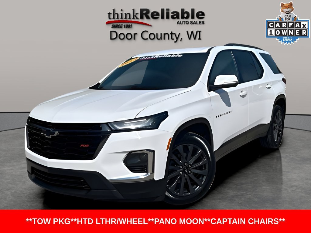 Used 2023 Chevrolet Traverse RS w/ LPO, Floor Liner Package AWD/4WD image 1