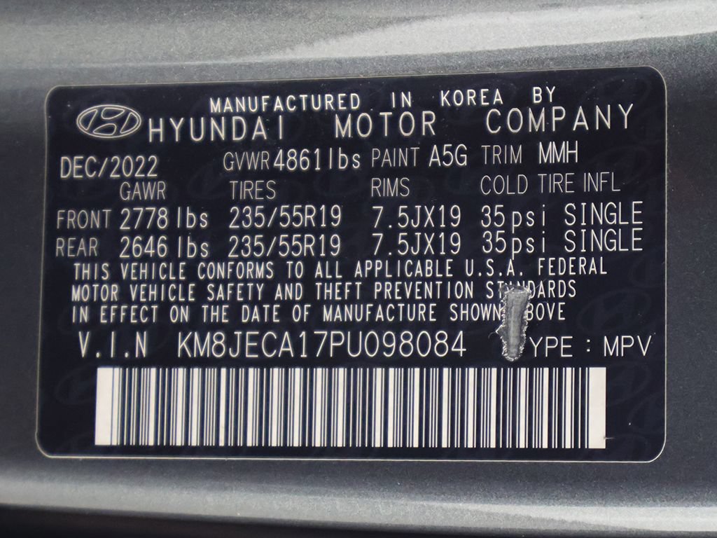 Used 2023 Hyundai Tucson Limited AWD/4WD image 59