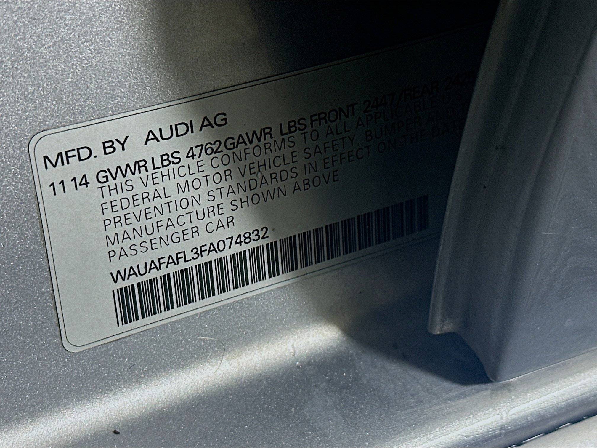 Used 2015 Audi A4 2.0T Premium FWD image 12