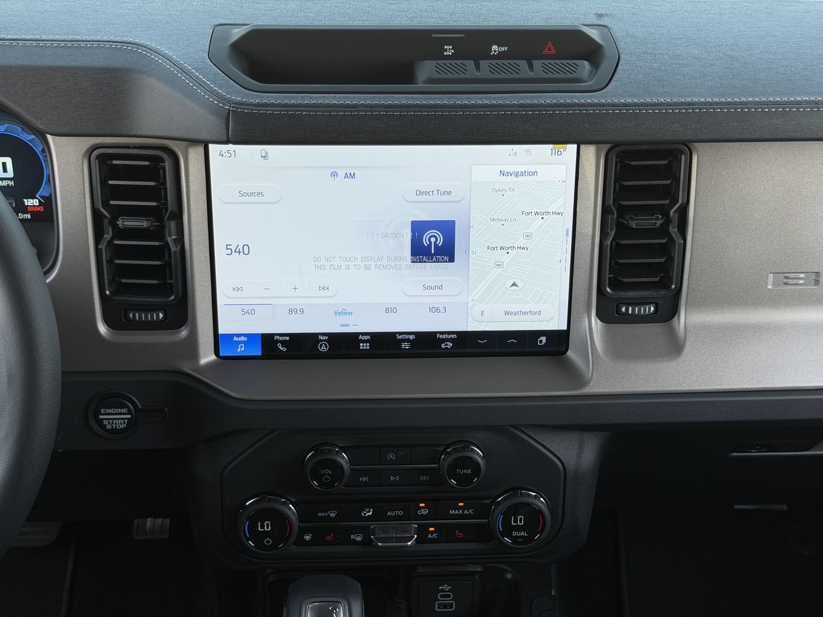 New 2026 Ford Bronco Outer Banks AWD/4WD image 15