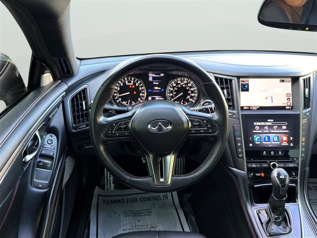 Used 2021 INFINITI Q60 Red Sport 400 w/ Cargo Package AWD/4WD image 22