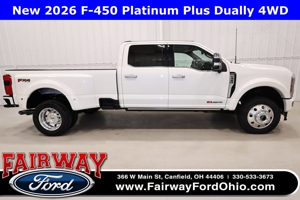 New 2026 Ford F450 Platinum w/ Platinum Plus Package