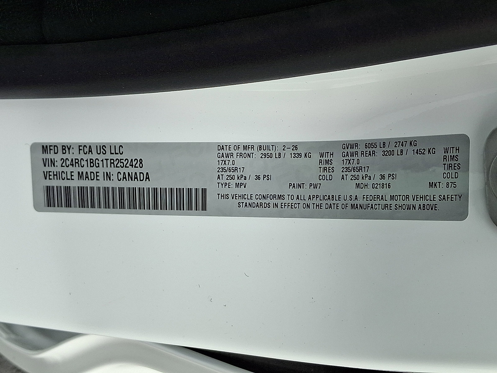 New 2026 Chrysler Pacifica Select FWD image 16