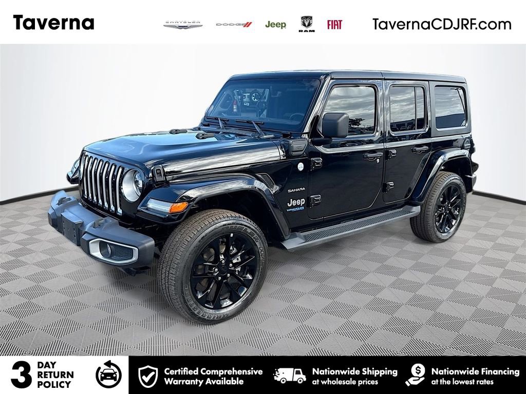 Used 2021 Jeep Wrangler Unlimited Sahara image 1