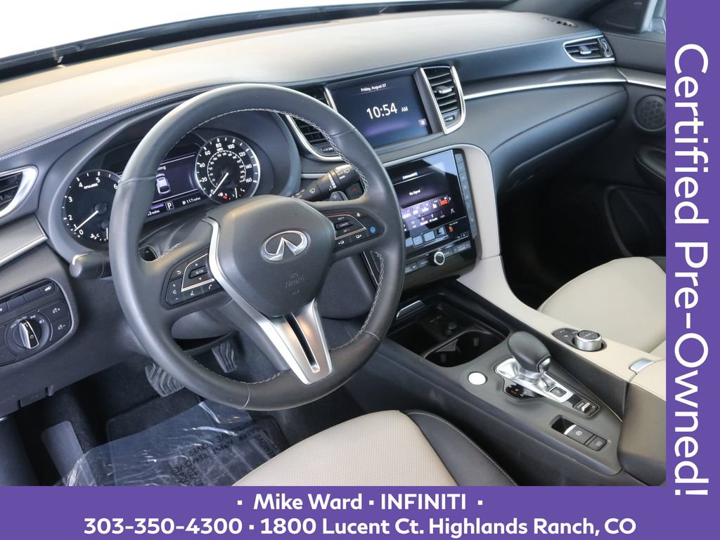 Certified 2023 INFINITI QX55 Luxe w/ Cargo Package AWD/4WD image 8